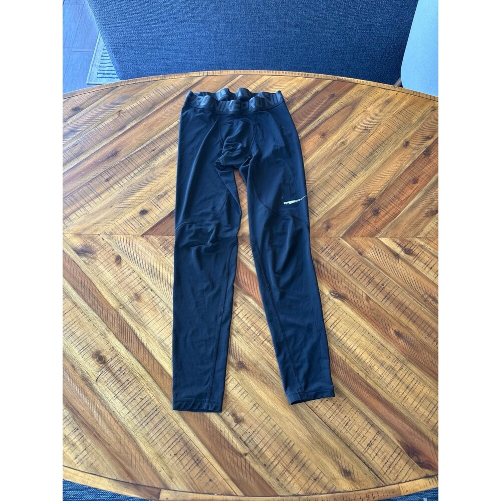 Nike Pro Dri-FIT 3/4 Running Tights Men’s Small Black Compression Running Traini